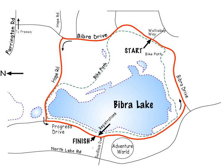 bibra map
